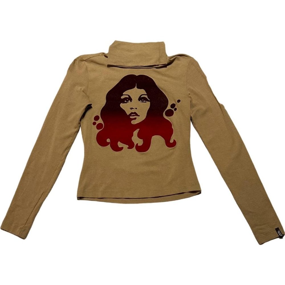 Rare Miss Sixty Graphic Longs sleeve